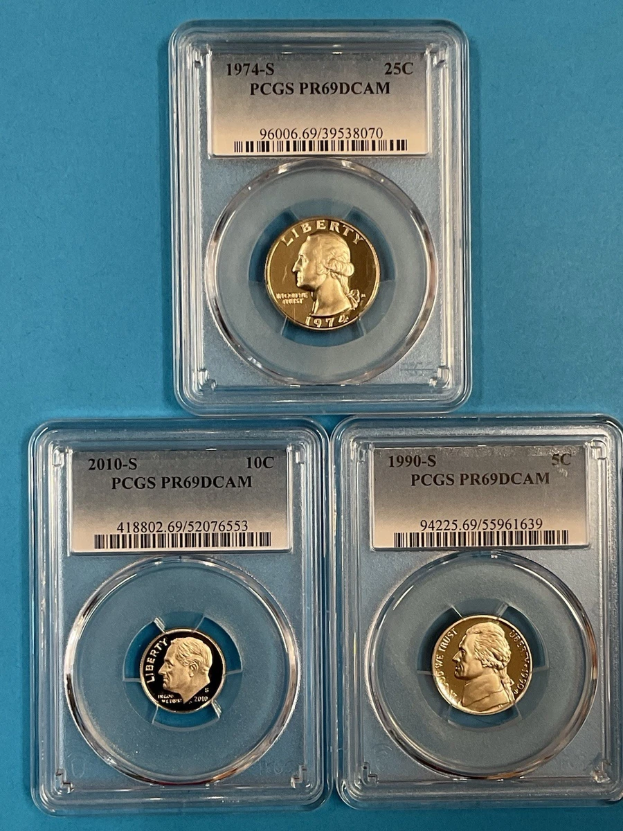 PR 69 Graded 1974 Washington Quarters (1932-1998) for sale | eBay