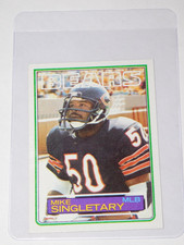 1983 TOPPS MIKE SINGLETARY ROOKIE CARD #38