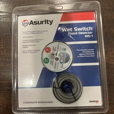 DiversiTech Asurity Wet Switch Flood Water Detector WS-1 NEW