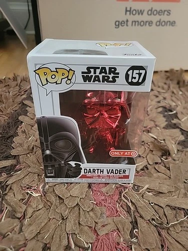 Funko Pop! Vinyl: Star Wars - Darth Vader (Red) (Chrome) - Target 157
