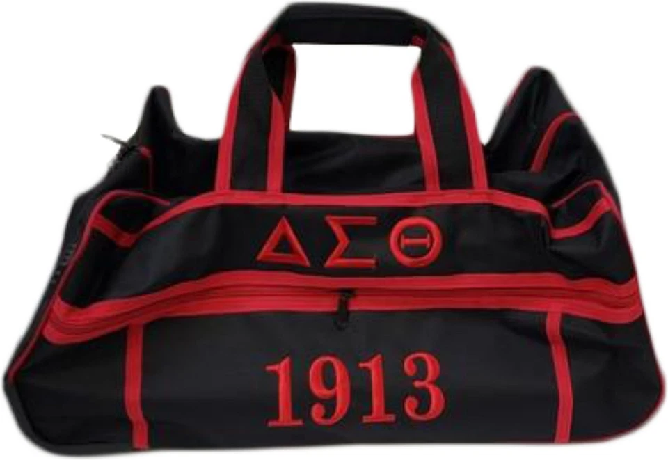 Paquete de bolsa de viaje Buffalo Dallas Delta Sigma Theta de 4 piezas [negro] Foto 2 de 4