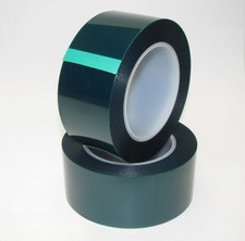 2 inch x 72 yds - High Temperature Polyester Green Masking Tape for Powder Coat