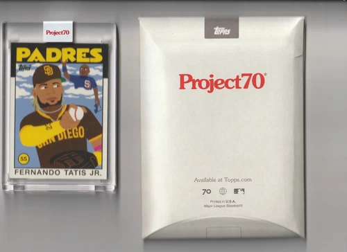 2021 Topps Project 70 Online Exclusive /9884 Fernando Tatis Jr by Keith Shore