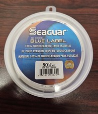 SEAGUAR BLUE LABEL 100 Fluorocarbon 50lb 25yd Leader