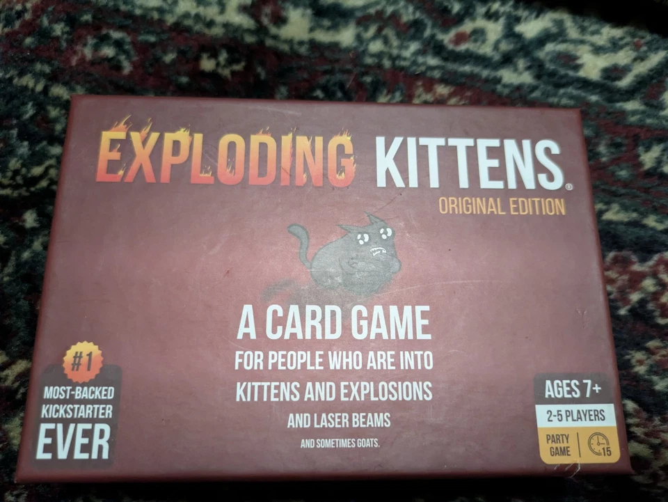 Exploding Kitten Imploding Kittens & Zombie Kittens Game Bundle - Image 2 of 4