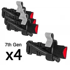 CAT Tourniquet 4 Pack North American Rescue Genuine Gen 7, Made in USA - Black