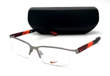 NIKE  NK7911AF 032 Silver / Demo Lens 54mm Eyeglasses