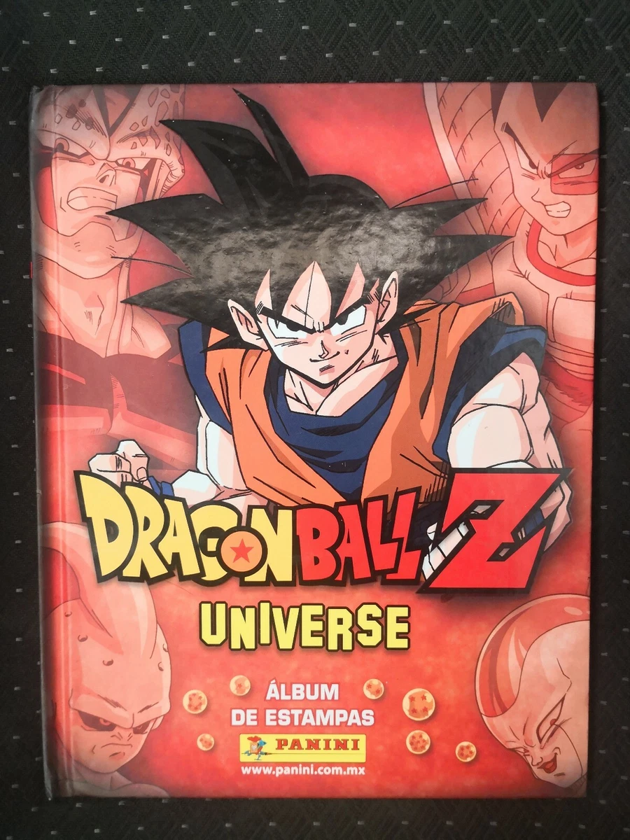 Dragon ball z Universe Mexico panini Complete album Poster Limited hardcover