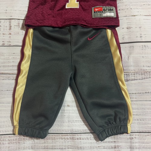 Nike Florida State Seminoles Jersey and Joggers Pants Infant Size 6-9 Months - Picture 3 of 9