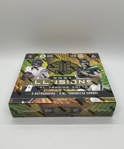 2021 Panini Illusions NFL Football Factory Sealed Hobby Box!!! 50 Cards Per Box