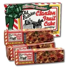 Claxton Fruit Cake 16 Ounce Pack of 3 Timeless Tradition Holiday Treats
