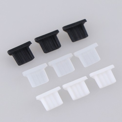 10pcs Universal Micro-USB Dust Plug Charger Port Cover Cap Female Jack Inter;;b - Photo 8 sur 15