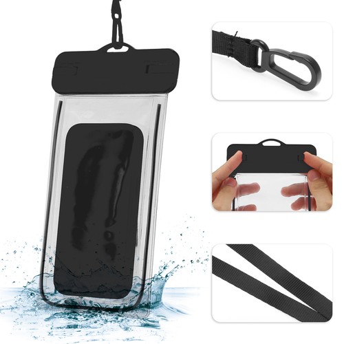 2 Stück Leuchtende Handy Wasserdicht Tasche Universal Wasserdicht Case 4,92"x9,65" - Bild 3 von 13