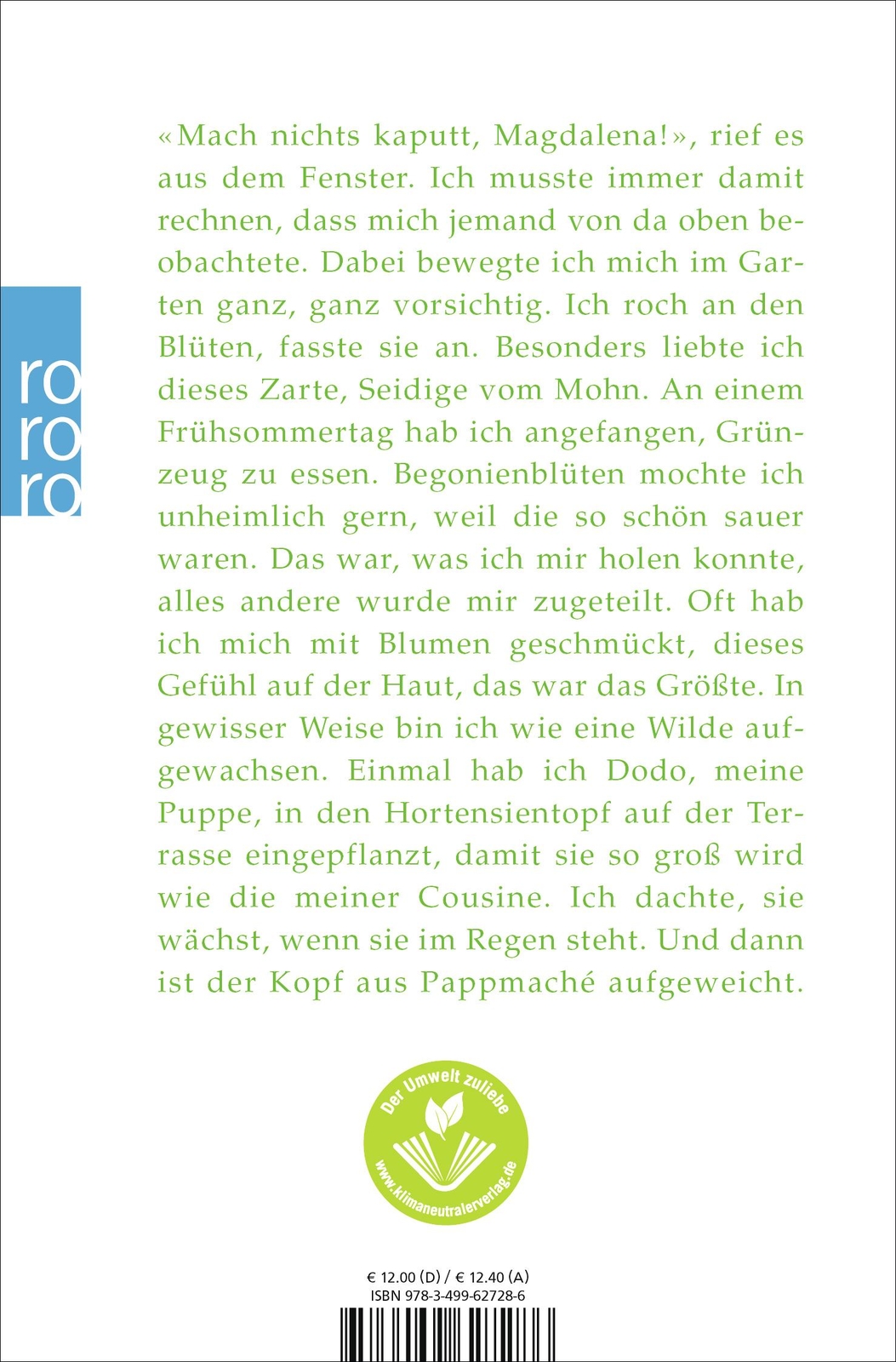 Thumbnail - Magdalenas Blau / Die Blinde Gärtnerin Ulla Lachauer