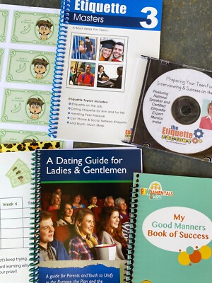 The Etiquette Factory - Learning Program Combo Set  Preschool Through Teen