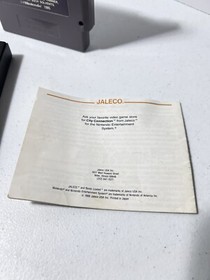 Bases Loaded Nintendo NES 1988 W/ Manual & Sleeve Tested Works Baseball