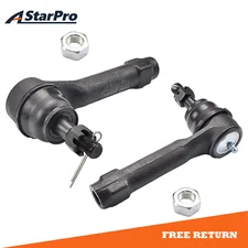 2 Front Outer Tie Rod End ES3493T for Chevy Tahoe Silverado 1500 Sierra 1500