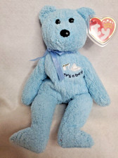 TY Beanie Baby MWMT - BABY BOY the Bear