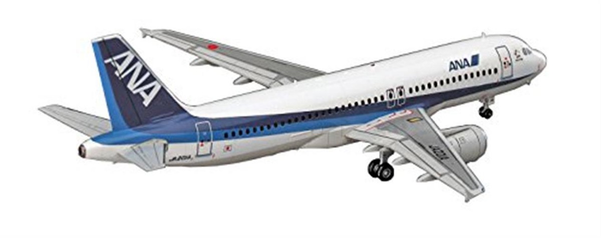 ANA Airbus A320 1/200 スケール Hasegawa 1/200 ANA Airbus A320 Plastic Model | eBay