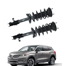Pair Front Complete Struts w/ Coil Spring for 2007-2013 2014 Ford Edge 3.5L 3.7L
