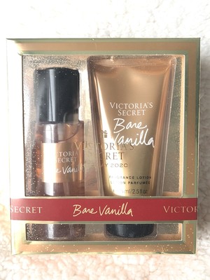 Victoria Secret Bare Vanilla Fragrance Mist Perfume And Lotion Set 2.5 Oz Ea NEW | eBay