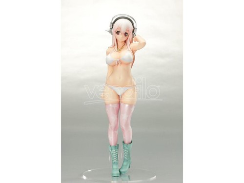Nitro Super Sonic Pvc Statua 1/5 Super Sonico Sonicomi Package Version 33 Cm (re - Foto 3 di 5
