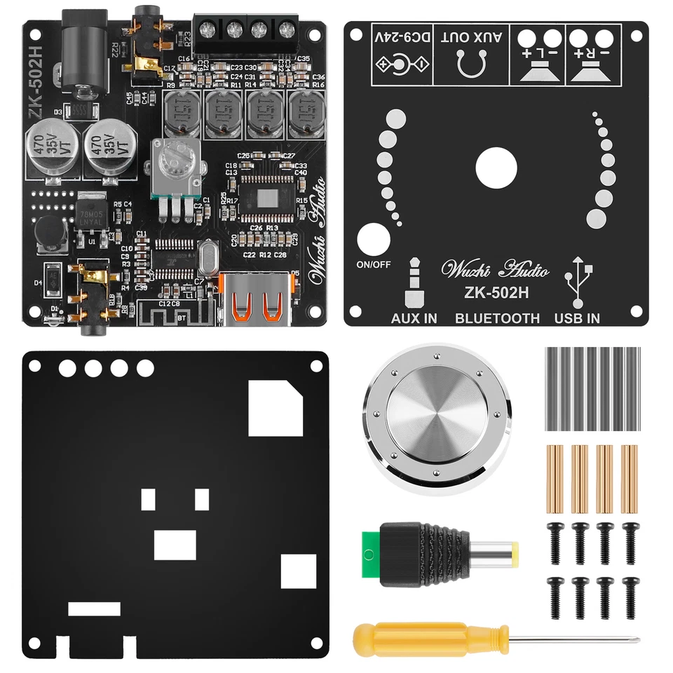 Scheda Amplificatore Digitale Bluetooth Hifi Stereo 2audio Tpa3116d2 Amplificatore - Immagine 4 di 4