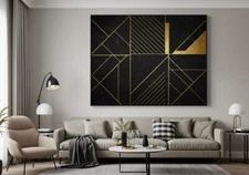 Digital Image Picture Photo Wallpaper Background AI Art Modern Geometric 1