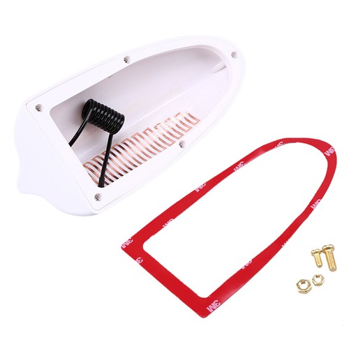 Per Opel Vauxhall BMW Radio FM/AM Aerea Auto Pinna di Squalo Antenna Tetto Bianco - Foto 7 di 8