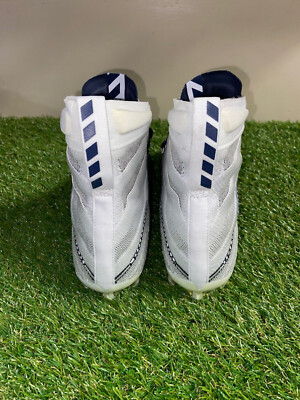 Nike Vapor Untouchable 3 Elite P Football Cleats White Navy AO3006-101 Mens 14 Nike Vapor Untouchable 3 Elite White Navy Football Cleats  main image 2