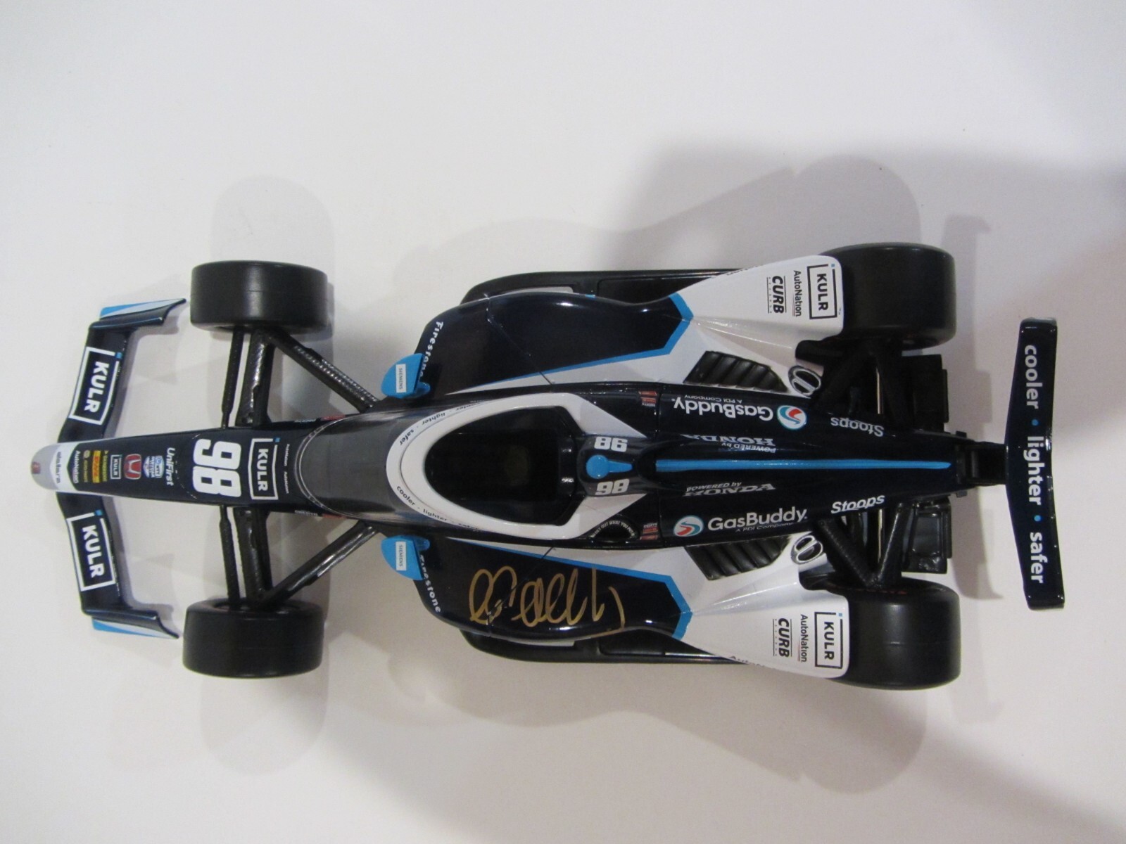 2022 MARCO ANDRETTI signed INDIANAPOLIS 500 118 GREENLIGHT DIECAST