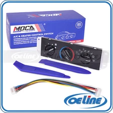 A/C & Heater Control Panel with Blower Motor Switch for 99-06 Jeep TJ Wrangler