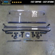 NEW SUPERATV 19-24 CF MOTO UFORCE 1000 FULL POLY FLIP WINDSHIELD WIND SHIELD