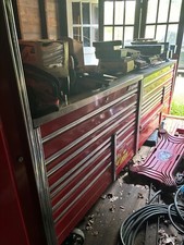 60 inch snap on tool box with stainless steel top and side locker