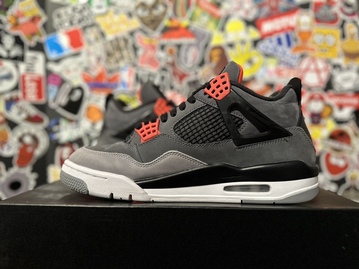 2022 Nike Air Jordan 4 Infrared Size 8.5 (DH6927-061) OG IV