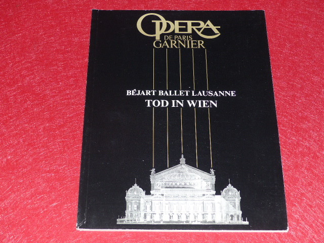 Coll. Le Bourhis Danza Ballet Programa París Ópera Lausana Béjart Tod Viena 1991