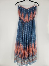 Anthropologie Verb Nora Strapless Maxi Dress Pallavi Singhee  Size 10P New