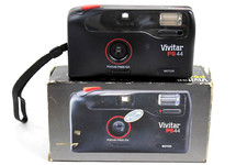 Vivitar PS44 Focus Free DX Motorized 35mm Film Camera Point Shoot in Box
