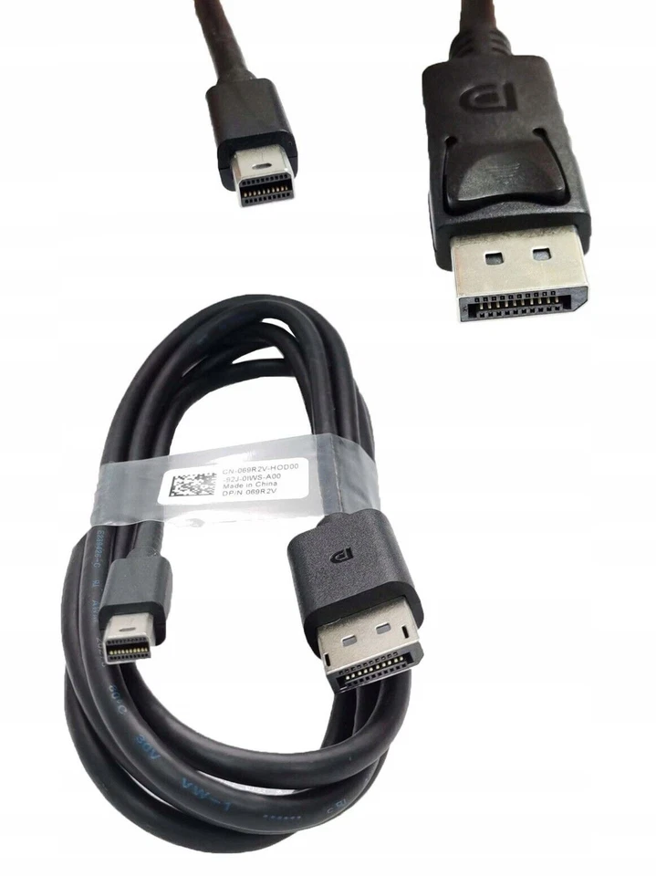 Honglin E239426-C AWM 30V VW-1 Mini Display port to Display port cable 6 Ft/1.8m - Image 2 of 2