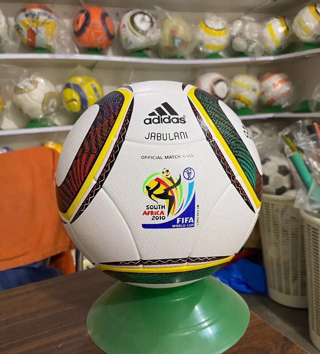 アディダス　ジョブラニ　2010年南アフリカワールドカップ決勝試合球　５号球 adidas 2010 FIFA ワールドカップ 南アフリカ大会 決勝戦