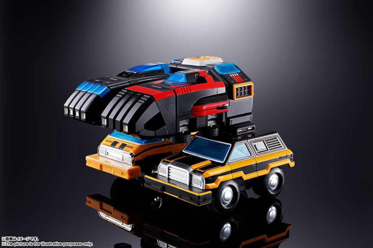 海剛　器　5枚セット BANDAI TAMASHII NATIONS Voltron GX-88 Armored Fleet Dairugger XV