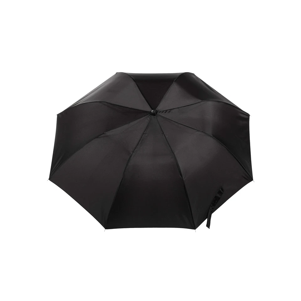 Totes Recycled Canopy Auto Open Umbrella Black Free Same Day Fast Shipping New Foto 2 de 3