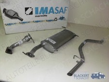 IMASAF Auspuffset komplett für Kia Sportage 2.0 4WD 87kW 2000-2003 | 3 Türer