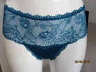 Calvin Klein Hipster QF1205E - HG3 Petrol Blue Panty Elegant Lace (G)
