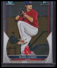 2023 Bowman #BCP-122 Blake Loubier Chrome Prospects Boston Red Sox