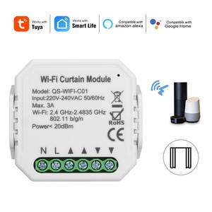 Tuya Smart Life WiFi Curtain Switch Module for Roller ...