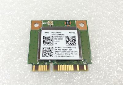 HP Pavilion 14 753077-005 RT8723BE 802.11 bgn 1x1 WLAN + BT4.0 WLAN Modul NEU