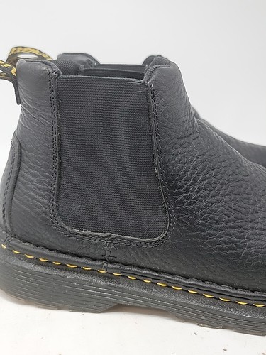 Dr. Martens Hardie II Black Pit Quarter Boots Men Size 11 UK 10 EU 45 - Picture 14 of 22