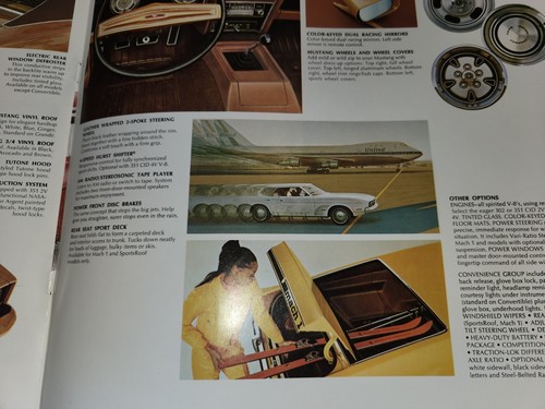 1973 Ford Mustang Brochure Original - Picture 5 of 6