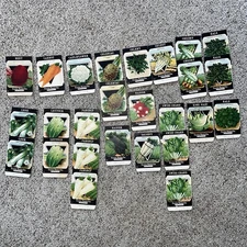 Lot Of 26-1920’s - 30’s Vintage Seed Packets- Litho Card Seed Co - Fredonia  NY